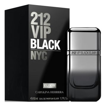 Carolina Herrera 212 Vip Black Elixir, Apa de Parfum, Barbati (Gramaj: 50 ml)