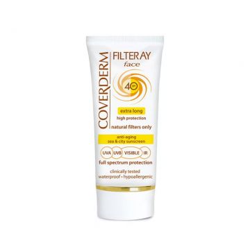 Crema de fata cu SPF40 Filteray Face, 50ml, Coverderm