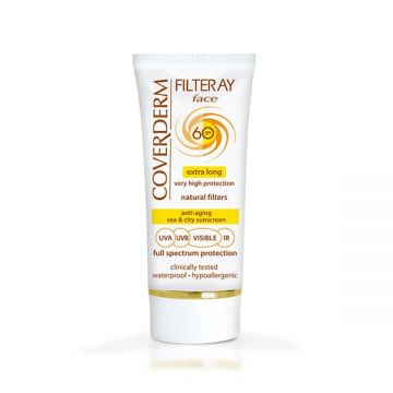 Crema de fata cu SPF60 Filteray Face, 50ml, Coverderm