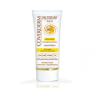 Crema de fata cu SPF80 Filteray Face, 50ml, Coverderm