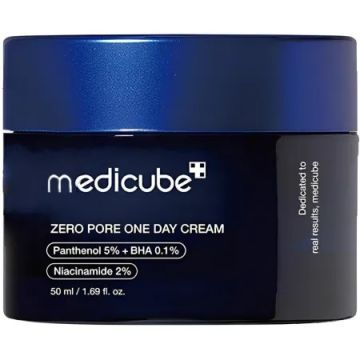 Crema de fata hidratanta pentru micsorarea porilor Zero Pore One Day Cream, 50ml, Medicube