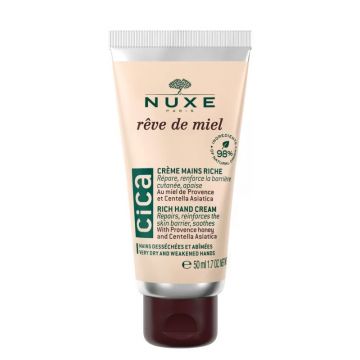 Crema de maini Nuxe Reve De Miel Cica, 50ml