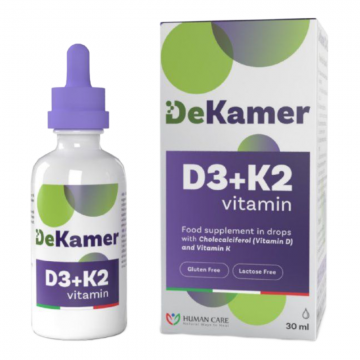 DeKamer D3 + K2, 30 ml, Human Care