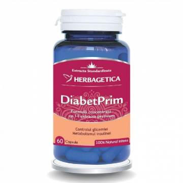 DiabetPrim, 60 capsule, Herbagetica