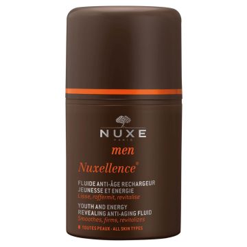Fluid anti-rid energizant pentru toate tipurile de ten Nuxe Men Nuxellence, 50 ml