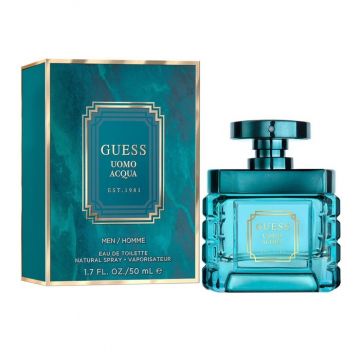 Guess Uomo Acqua, Apa de Toaleta, Barbati (Gramaj: 50 ml)