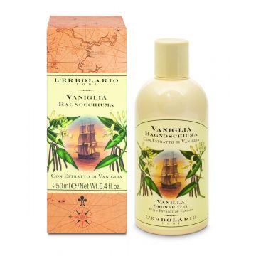 L'Erbolario Gel de dus Vanilla, 250ml
