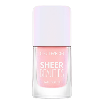 Lac de unghii Sheer Beauties, 090 Bubblegum Bliss, 10.5 ml, Catrice