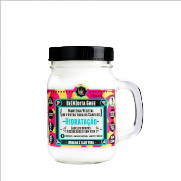 Masca de par intens hidratant cu banane și aloe vera Bemdita Ghee Lola Cosmetics, 350 g (Gramaj: 350 g)