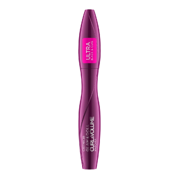 Mascara Curl &Volume Glam&Doll, 010 Black, 10 ml, Catrice