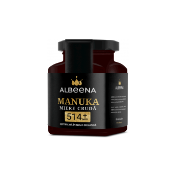 Miere de manuka cruda MGO 514+ 200gr ALBEENA