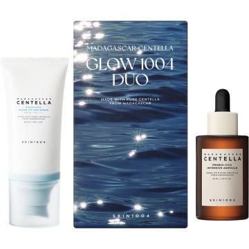 Pachet Skin1004, Ser hidratant Probio-Cica Intensive Ampoule, 50 ml + Ser cu SPF 50+ PA++++ Hyalu-Cica Water-Fit Sun, 50 ml