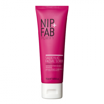 Scrub facial cu Acid Salicilic, 75 ml, NIP+FAB
