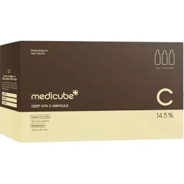 Ser facial pentru fermitate si iluminare Deep Vita C Ampoule 2.0, 3 x 10ml, Medicube