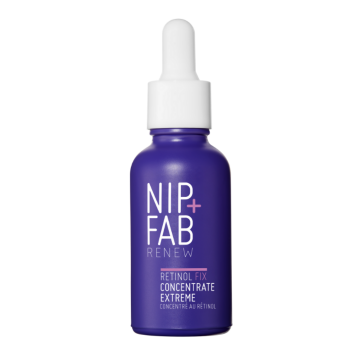 Serum concentrat pentru ten cu 10% Retinol, Retinol Fix, 30 ml, NIP+FAB