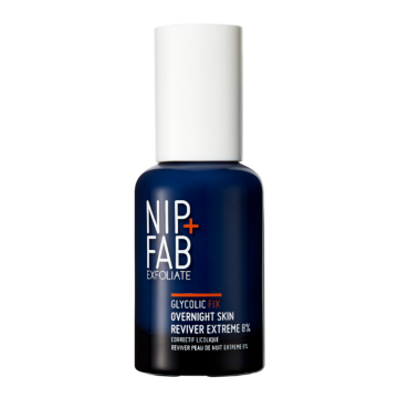 Serum de fata exfoliant 8% Glycolic Fix, 45 ml, NIP+FAB