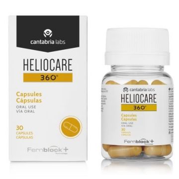 Supliment alimentar pentru piele Heliocare 360 Cantabria, 30 capsule