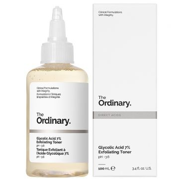 Toner exfoliant cu Acid Glycolic 7% The Ordinary, 100 ml