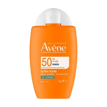 Ultra-Fluid cu protectie solara SPF 50+ Oil Control Avene, 50 ml
