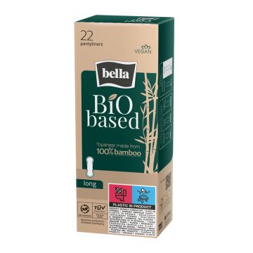 Absorbante zilnice Bio Based Long, 22 bucati, Bella