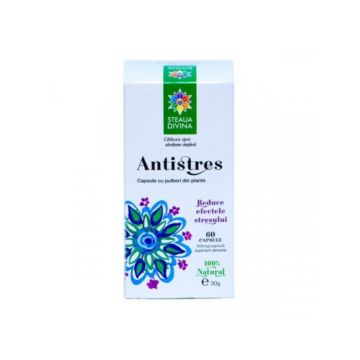 Antistres, 60 capsule, Steaua Divina Antistres, 60 capsule, Steaua Divina