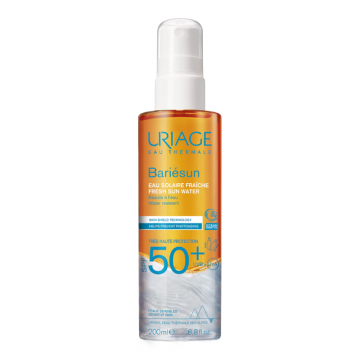 Apa cu protectie solara SPF50 Bariesun, 200 ml, Uriage Apa cu protectie solara SPF50 Bariesun, 200 ml, Uriage