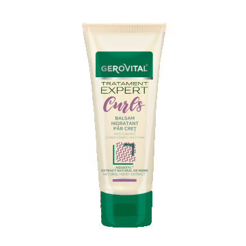 Balsam hidratant pentru par cret Tratament Expert, 150ml, Gerovital