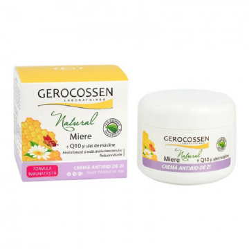 Crema antirid de zi Natural Miere, 100 ml, Gerocossen