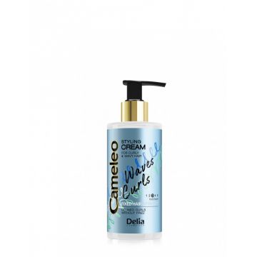 Crema de stilizare Cameleo Waves & Curls, 150ml, Delia Cosmetics