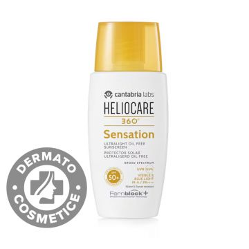 Crema pentru protectie solara cu SPF 50+ Heliocare 360 Sensation, 50ml, Cantabria Labs Crema pentru protectie solara cu SPF 50+ Heliocare 360 Sensation, 50ml, Cantabria Labs