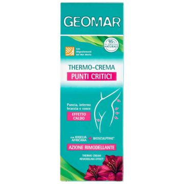 Crema pentru remodelare cu efect cald, 150ml, Geomar