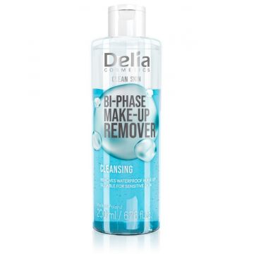 Demachiant bifazic Clean Skin, 200ml, Delia Cosmetics