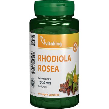 Extract de Rhodiola 1000 mg, 60 capsule, Vitaking