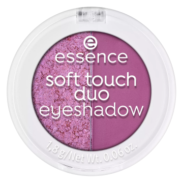 Fard de pleoape 02 Berry Crush, Soft Touch Duo, 1.8 g, Essence