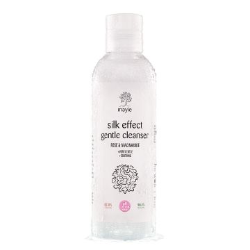Gel de curatare cu trandafir si niacinamide Silk Effect Gentle Cleanser, 200ml, Mayie