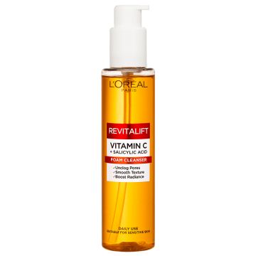 Gel de curatare cu Vitamina C si Acid Salicilic Revitalift Clinical, 150ml, L'Oreal Paris