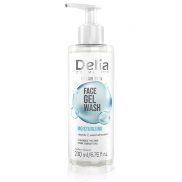 Gel de curatare pentru fata Clean Skin, 200ml, Delia Cosmetics