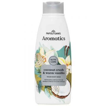 Gel de dus cu parfum de cocos si vanilie Nutri Care, 600ml, Aromatics