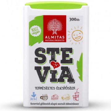 Indulcitor natural Stevia, 300 comprimate, Vitaking