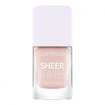 Lac de unghii Sheer Beauties, 020 Roses Are Rosy, 10.5 ml, Catrice