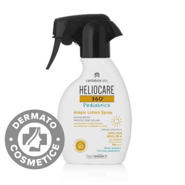 Lotiune cu protectie solara SPF50 HelioCare 360 Pediatrics Atopic, 250ml, Cantabria Labs