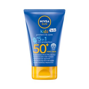 Lotiune de  protectie solara pentru copii SPF 50+ Protect & Care, 50ml, Nivea