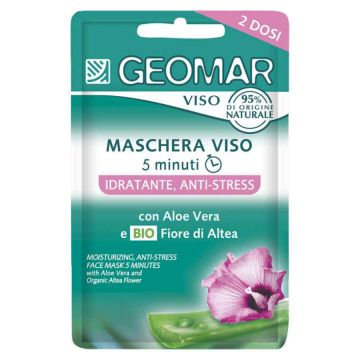 Masca de fata bio antistres, 15ml, Geomar