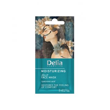 Masca de fata hidratanta, 8ml, Delia Cosmetics