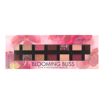 Paleta farduri Blooming Bliss Slim, 020 Colors of Bloom, 9g, Catrice