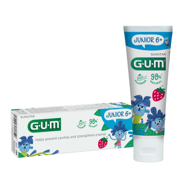 Pasta de dinti Junior 6 ani, 50 ml, Sunstar Gum