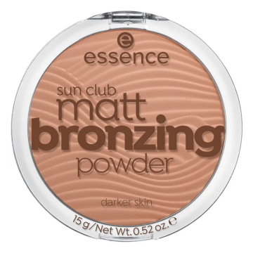 Pudra bronzanta mata Sun Club Matt Bronzing 02 - Sunny, 15g, Essence