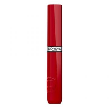 Ruj lichid cu stralucire de lac Infaillible Laque Resistance 420 Rouge Paris, 4.3ml, L'Oreal Paris