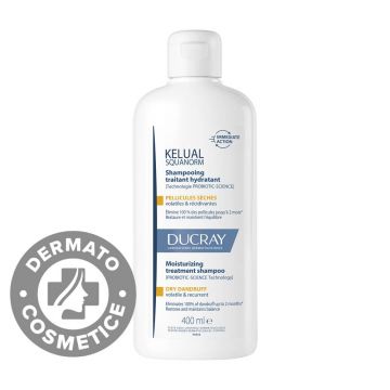 Sampon anti-matreata uscata Kelual Squanorm, 400ml, Ducray