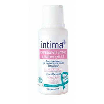 Sapun intim natural antibacterian cu musetel si pH 5.5, 500ml, Intima+ Sapun intim natural antibacterian cu musetel si pH 5.5, 500ml, Intima+
